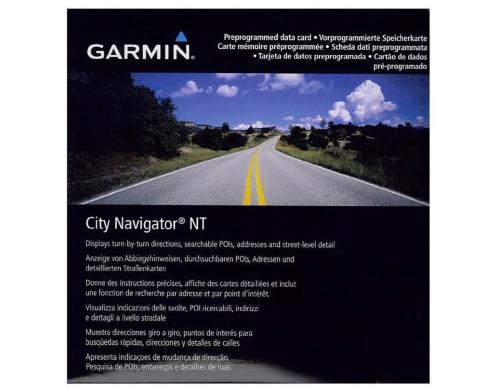 Garmin City Navigator Europa microSD / SD, deckt 41 Länder