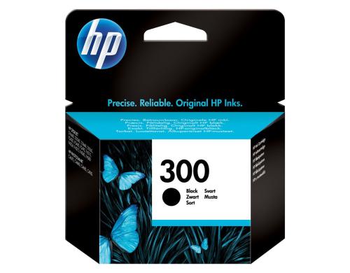HP Tinte Nr. 300 - Black (CC640EE) 4ml, Seitenkapazität ~ 200 Seiten