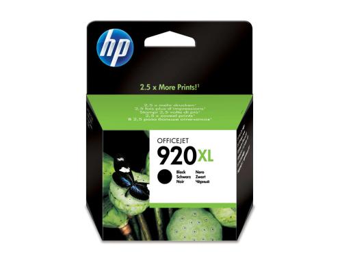 HP Tinte Nr. 920XL - Black (CD975AE) 49ml, Seitenkapazität ~ 1'200 Seiten