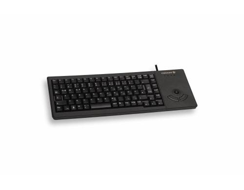 Cherry XS Trackball Keyboard G84-5400 USB, integrierter Trackball, schwarz
