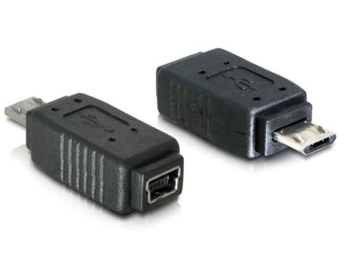 USB Adapter Mini-B zu Micro-B Mini-B/Buchse zu Micro-B Stecker
