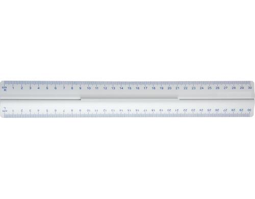 WEDO Aluminium Lineal 30 cm mit Griff für Rechts- u. Linkshänder