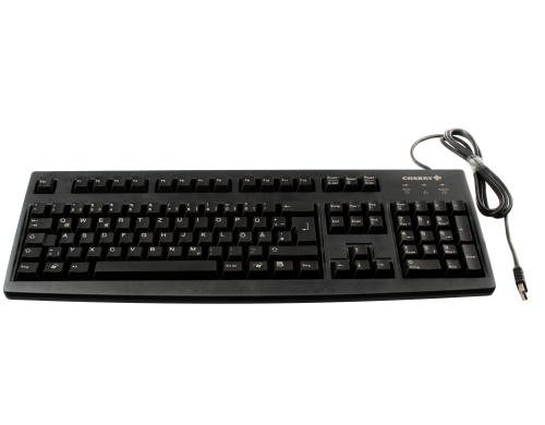 Cherry Tastatur G83-6105LUNDE, schwarz, USB Deutsches Layout