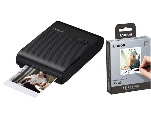 Canon Selphy QX10, 287x287dpi,WLAN, SW Gratis Tinten- und Papierset XS-20L