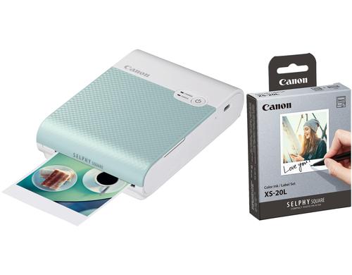 Canon Selphy QX10, 287x287dpi,WLAN,Mint Gratis Tinten- und Papierset XS-20L