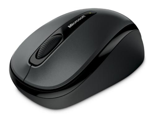 Microsoft Wireless Mobile Mouse 3500 anthrazit, BlueTrack-Technologie, USB