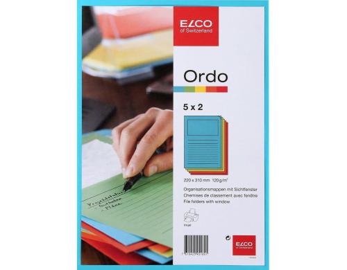 Elco Ordo Classico farbig assortiert, Inhalt: 1 Beutel à 10 Stück, 5 Farben