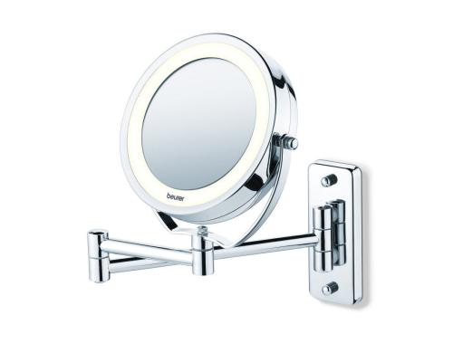 Beurer Kosmetikspiegel beleuchtet BS59 2-in-1: Wand und Stand