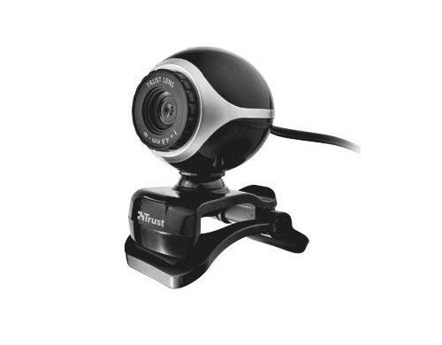 Trust Exis Webcam, HiRes Webcam Live, USB 640x480, 1.3MP, integr. Mikrofon