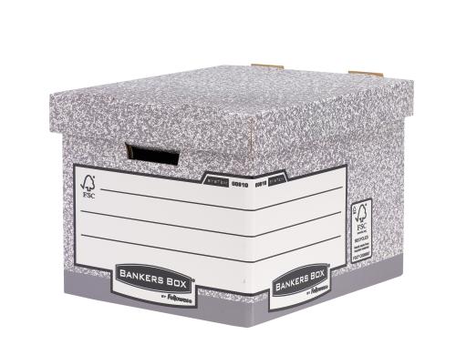 Fellowes R-Kive System Archivbox Standard 10 Stück, FASTFOLD, 335x292x404mm (aussen)