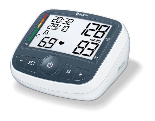 Beurer Blutdruck-/Pulsmessgerät BM40 einfache Bedienung, grosses Display