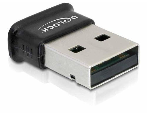 DeLock 61889 USB Bluetooth Adapter V4.0 Dual Modus, Klasse 2, Broadcom Chip,