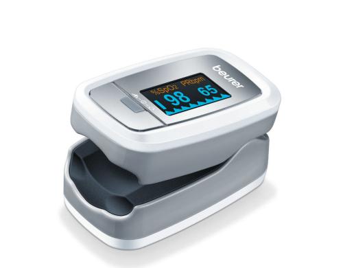 Beurer Pulsoxymeter PO30 Messung von Sauerstoffsättigung und Puls