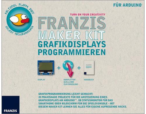 Franzis Maker Kit Grafikdisplays Prog. inklusive Display und Handbuch