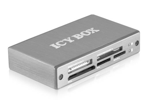 ICY BOX IB-869a, USB3.0 Multi-Kartenleser USB 3.0, grau