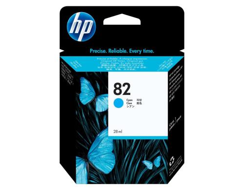 HP Tinte Nr. 82 - Cyan (C4911A) 69ml, Seitenkapazität ~ 1'430 Seiten