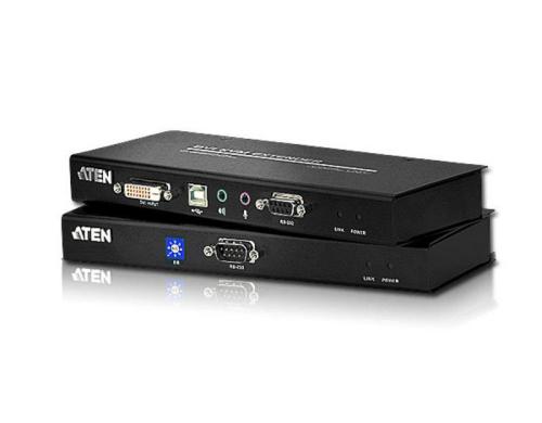 Aten CE602: KVM-Extender, DVI/USB bis 60m Reichweite, bis 2560x1600 Aufl.