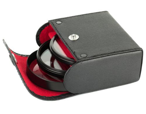 Macro Kit 55mm, f. digital und analoge Cams 1x Nahlinse +1, Nahlinse +2, Nahlinse +4