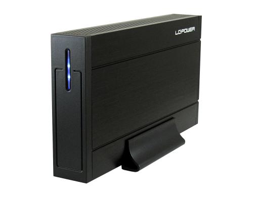 LC-Power ext. 3.5 Gehäuse LC-35U3-Sirius schwarz, USB3.0, für SATA HDD