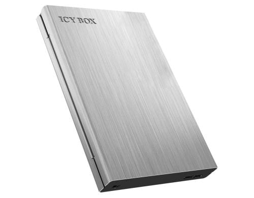 ICY BOX ext. 2.5 Gehäuse IB-241WP silber, USB 3.0, für SATA HDD, bis 9,5mm