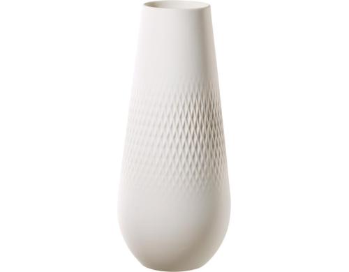 Villeroy & Boch Collier Blanc Vase CarréNo3 11,5 x 11,5 x 26 cm