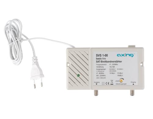 Axing SVS 1-00 Breitbandverstärker digitaltauglich ,22 kHz tauglich, DVB-S/C/T