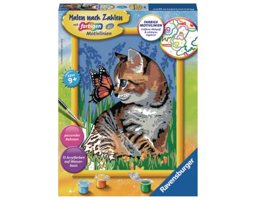 MnZ Katze mit Schmetterling Alter: 9+ Sprache D