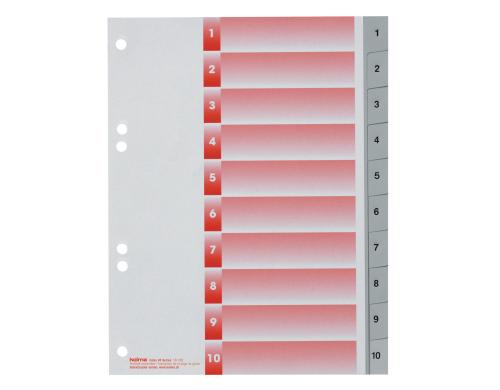 Kolma Register A5 KolmaFlex 1-10 10-teilig, grau