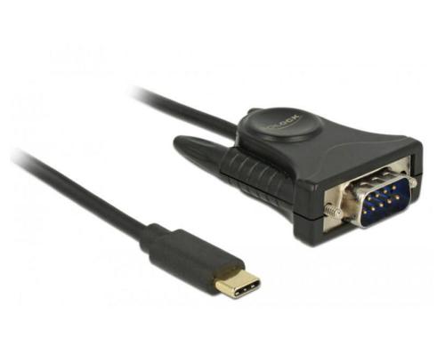 Delock Adapter USB-C>1x Seriell DB9 RS-232 