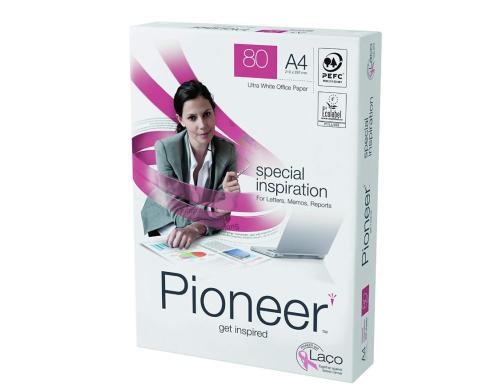 Pioneer Hochweis A4, FSC mix 70% 80 gm2, Box zu 5x500 Blatt, A 171 CIE