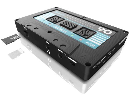 Reloop Tape 2 Audio Recorder im Kassetten-Retro-Look