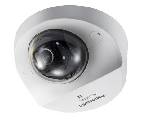 Panasonic Netzwerkkamera WV-S3131L Mini Dome, Indoor, 1080p, H.265, IR-LED