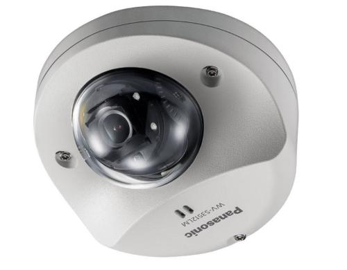 Panasonic Netzwerkkamera WV-S3512LM Mini Dome, Outdoor, 720p, H.265, Rugged