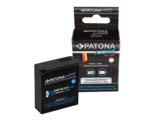 Patona Platinum Akku Panasonic DMW-BLG10 1000mAh, 7.2V