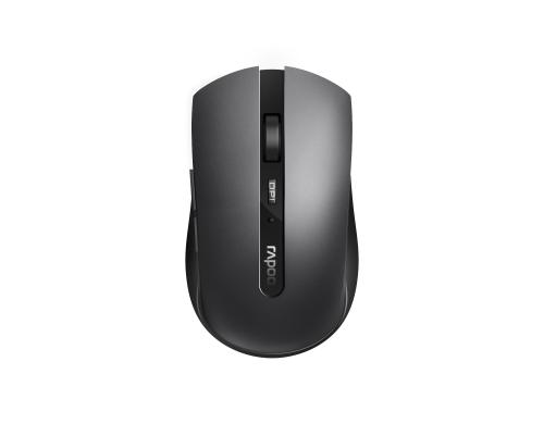 Rapoo Mouse 7200M Trendy Mouse black USB2.4GHz, BT 3.0 & BT 4.0