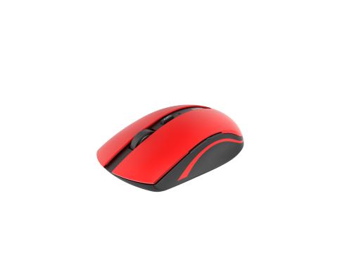 Rapoo Mouse 7200M Trendy Mouse red USB2.4GHz, BT 3.0 & BT 4.0