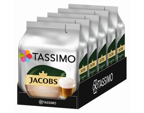 Tassimo T DISC Jacobs Latte Macchiato Karton à 5 Packungen (mit je 8 Portionen)