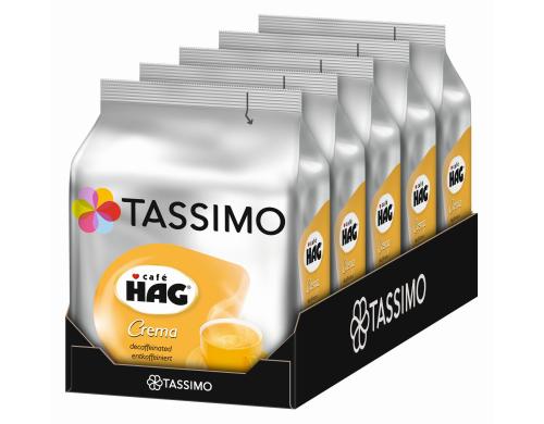 Tassimo T DISC Café HAG Crema Karton à 5 Packungen (mit je 16 T DISCS)