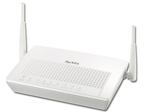ZyXEL P-660HN-I: ADSL-WLAN Modem, Annex B 300Mbps, 4xLAN, WPS, SPI, Schalter für WLAN