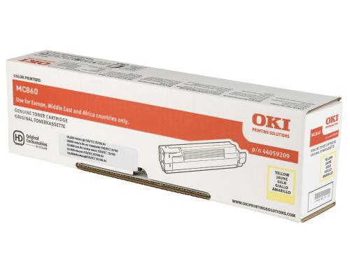 OKI Toner-Kit gelb (44059209)