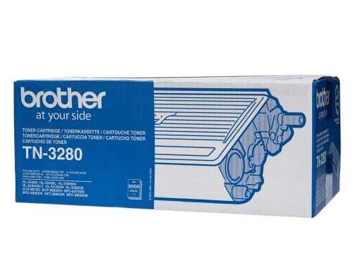 Toner Brother TN-3280, für 53xx -Serie HighYield-Toner für ca. 8'000 Seiten