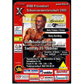 Body-Building DVD-R Schweizermeisterschaft 2005 Vorwahlen
