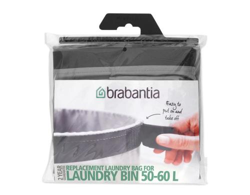 Brabantia Wäschesack Inhalt 60 Liter, grey