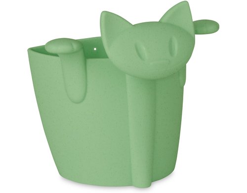 Koziol Teesieb MIAOU nature leaf green