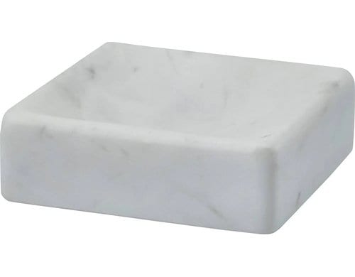 Aquanova Seifenschale Hammam, Naturstein 10x10x3 cm, Metall, Naturstein