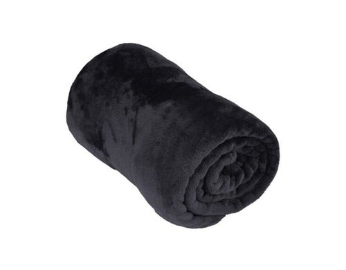Arti Casa Wohndecke Flanell, 200x150 cm (LxB), Dunkelgrau