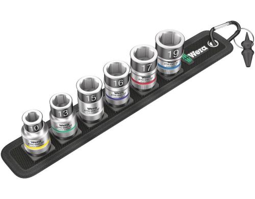 Wera Belt C 1 Zyklop Steckschlüsseleinsatz Set 7-teilig,1/2,m.Haltefunktion