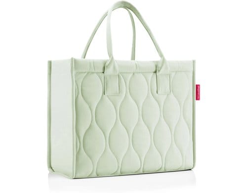 Reisenthel daily shopper puffer iced matcha