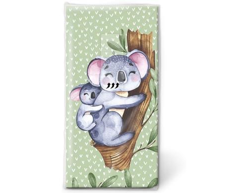 Paper + Design Taschentücher Koalas 1 Päckchen à 10 Taschentücher