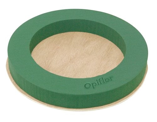 Optiflor Steckschaumteller Urnella 36cm Durchmesser, für Nassblumen